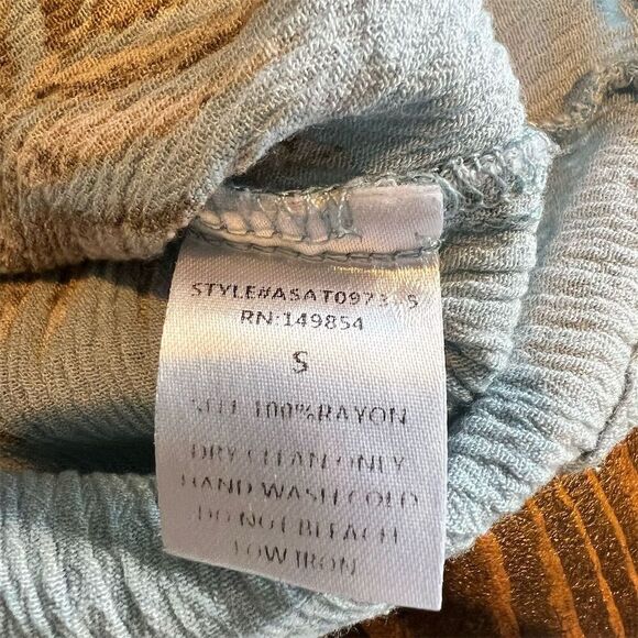 Sadie & Sage Women's Floral Short Sleeve Blouse Multicolor Size S - Picture 4 of 4